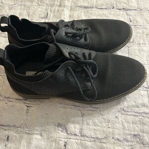 STEVE MADDEN BRUGBY CASUAL BLACK SHOES BOYS SIZE 4